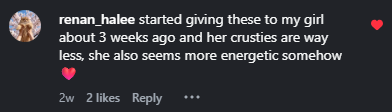 Customer comment